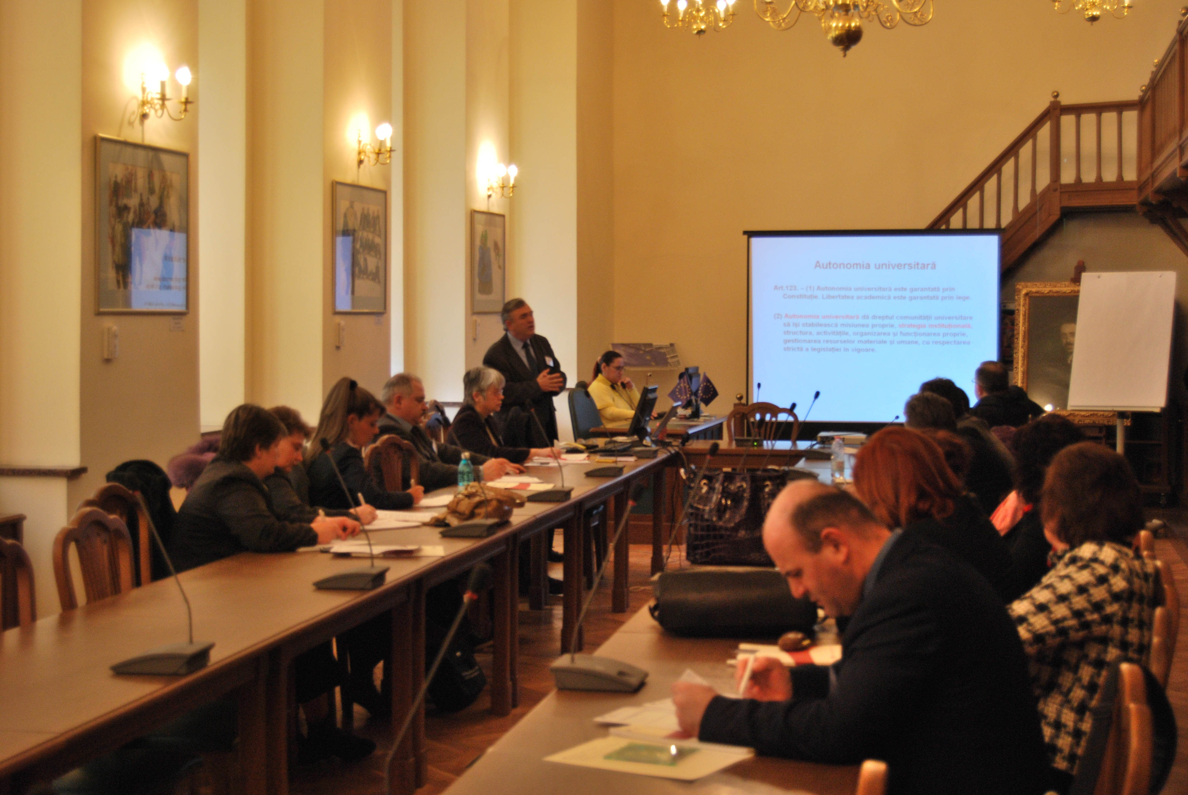Sesiunea de formare a modulului Institutiile de invatamant superior ca organizatii – managementul strategic, Bucuresti
