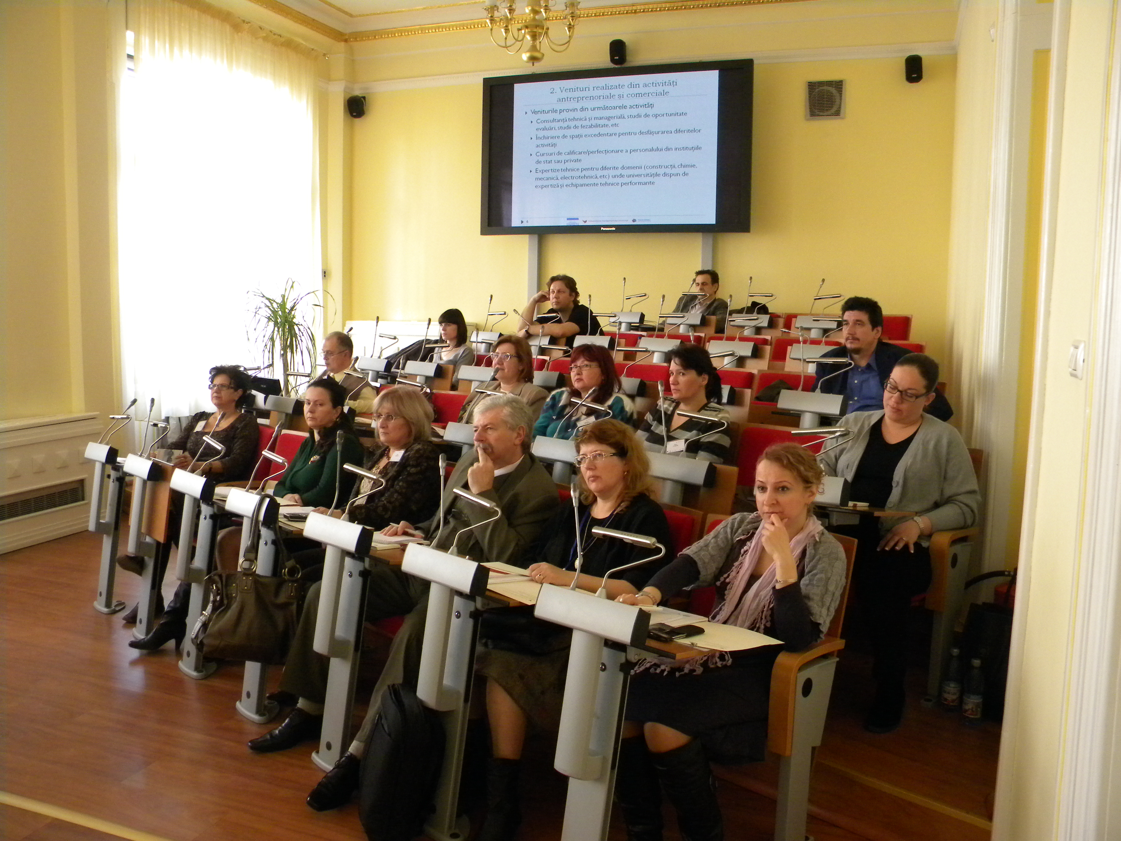 Sesiunea de formare a modulului Managementul activitatilor tertiare, Timisoara